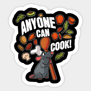 Anyone can cook Sticker